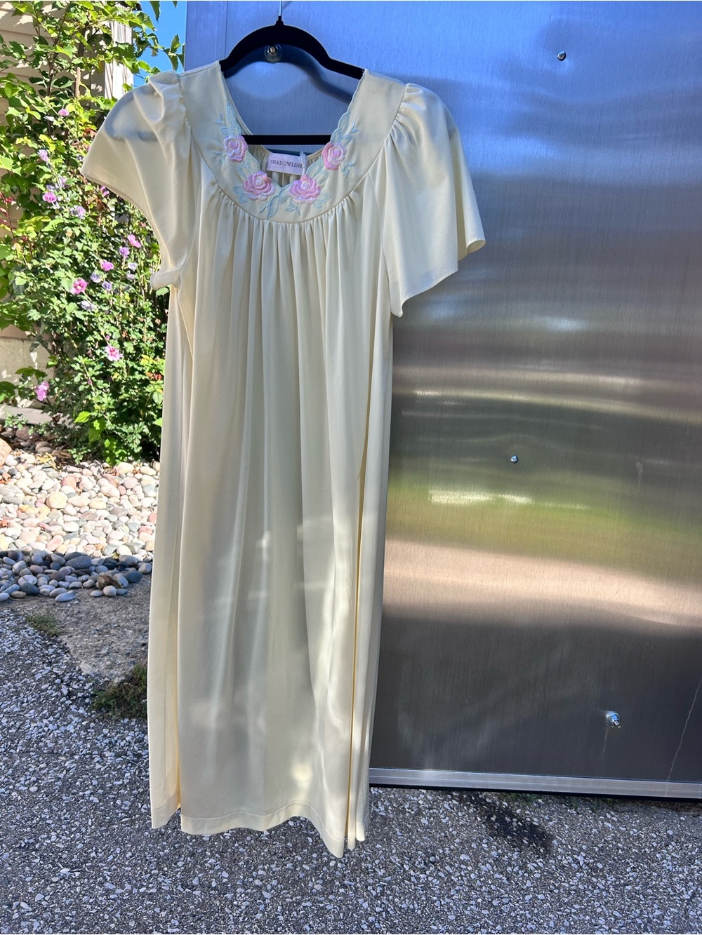 70/80s shadow line nightgown